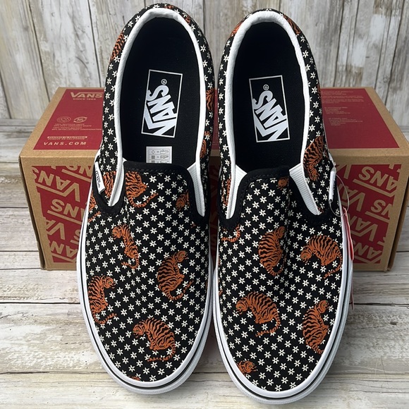 Vans classic slip o tiger floral sneaker - Picture 3 of 5